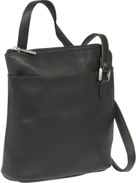 Le Donne Leather L-Zip Crossbody Shoulder Bag