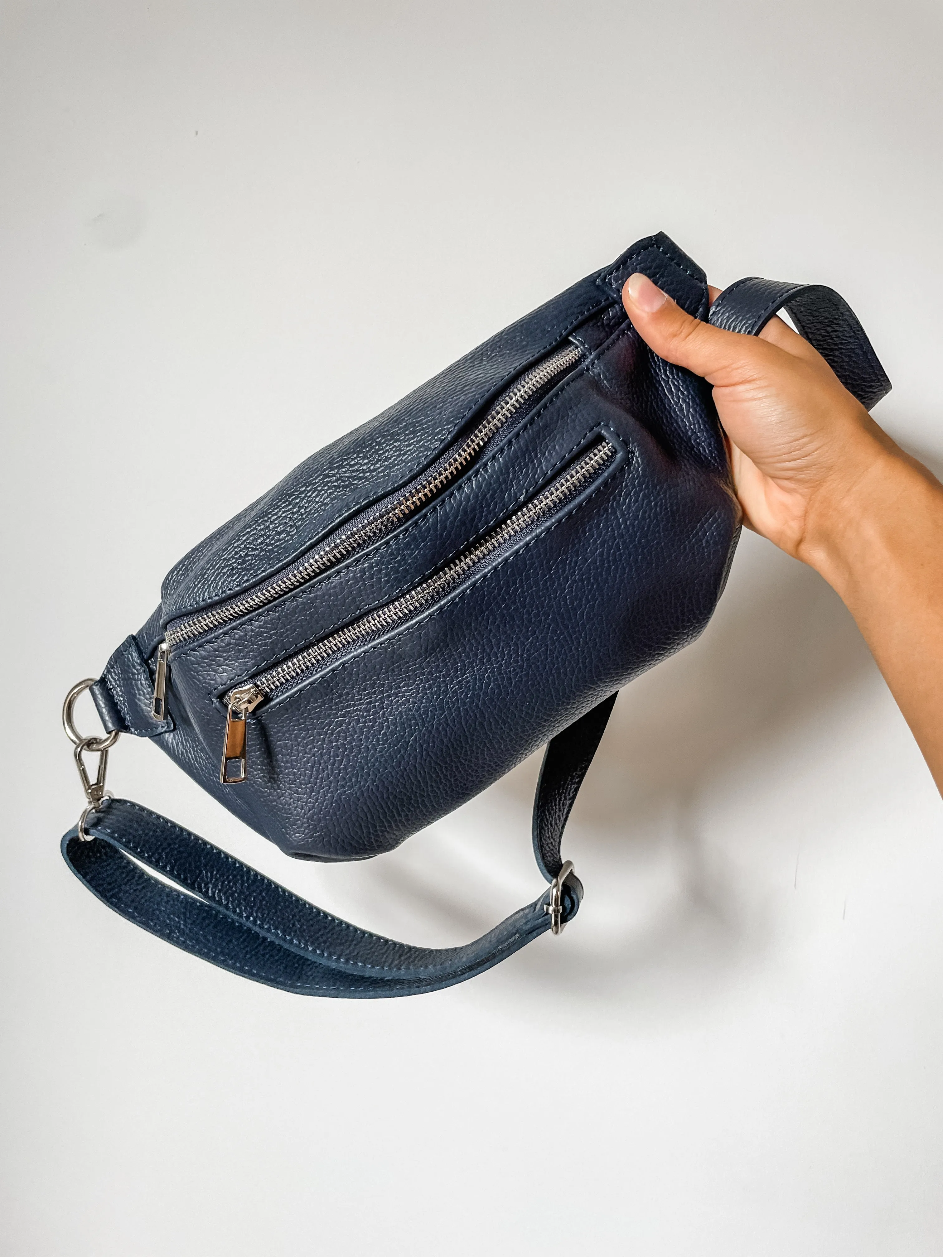 Leather Crossbody Bag With Purse