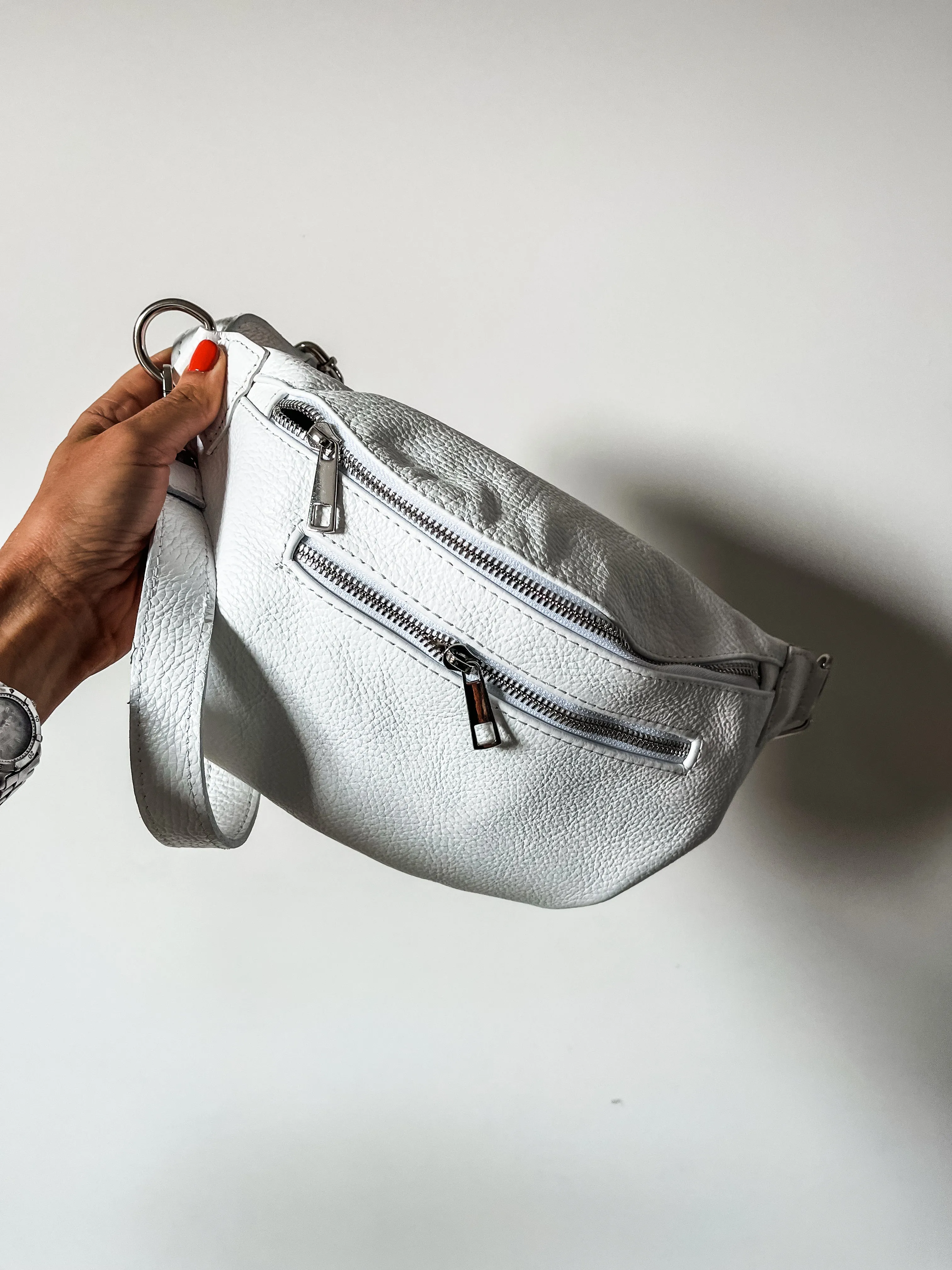 Leather Crossbody Bag With Purse