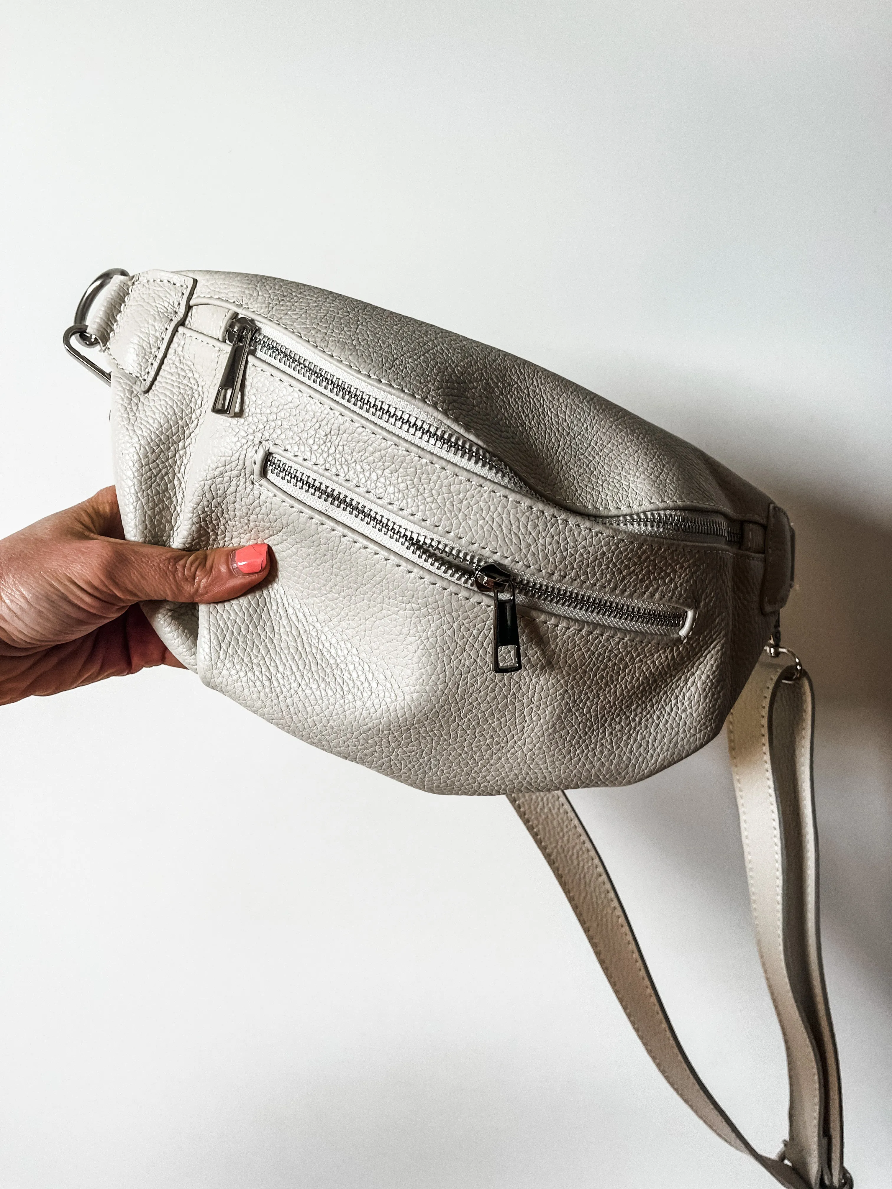 Leather Crossbody Bag With Purse