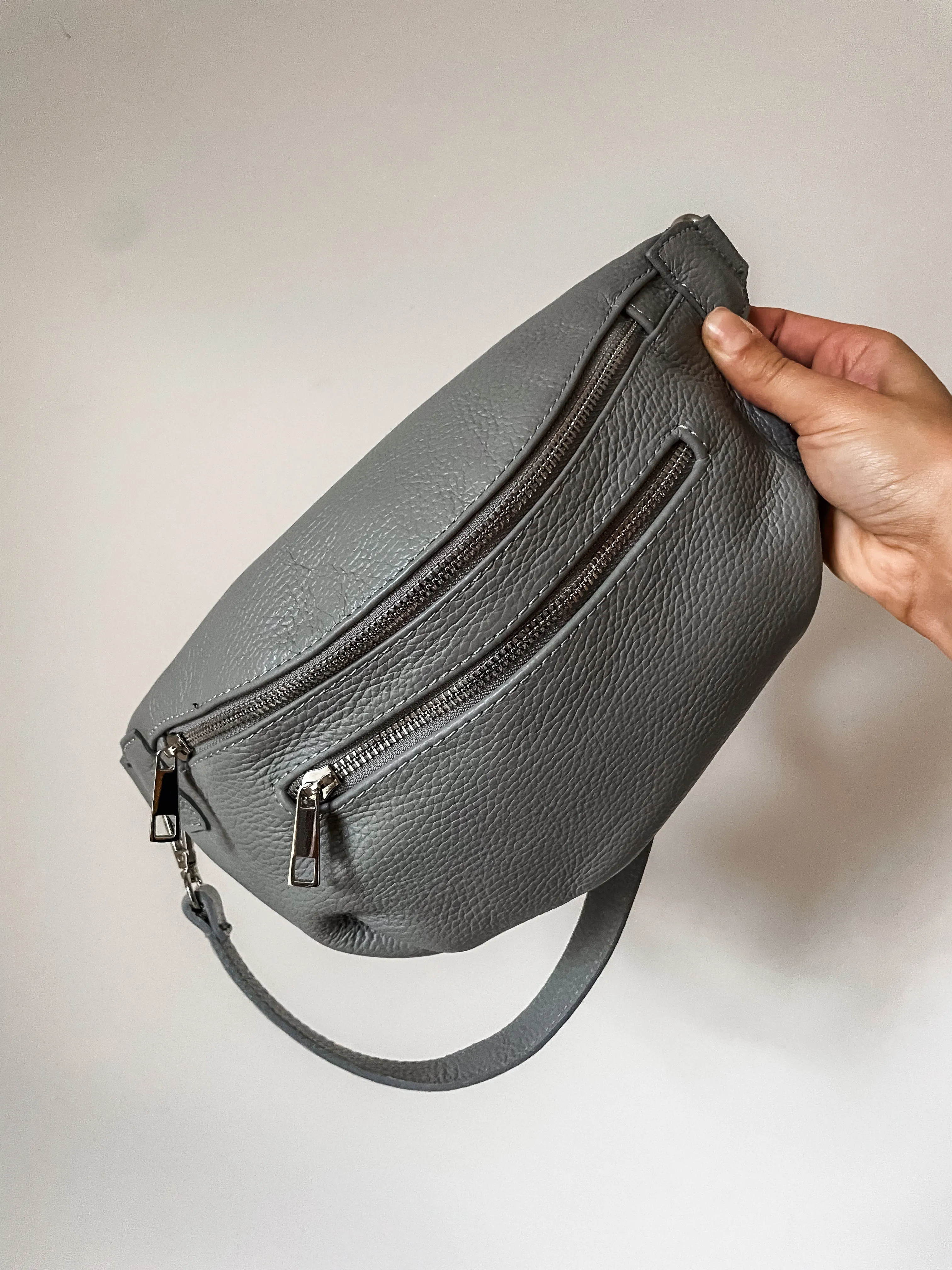 Leather Crossbody Bag With Purse