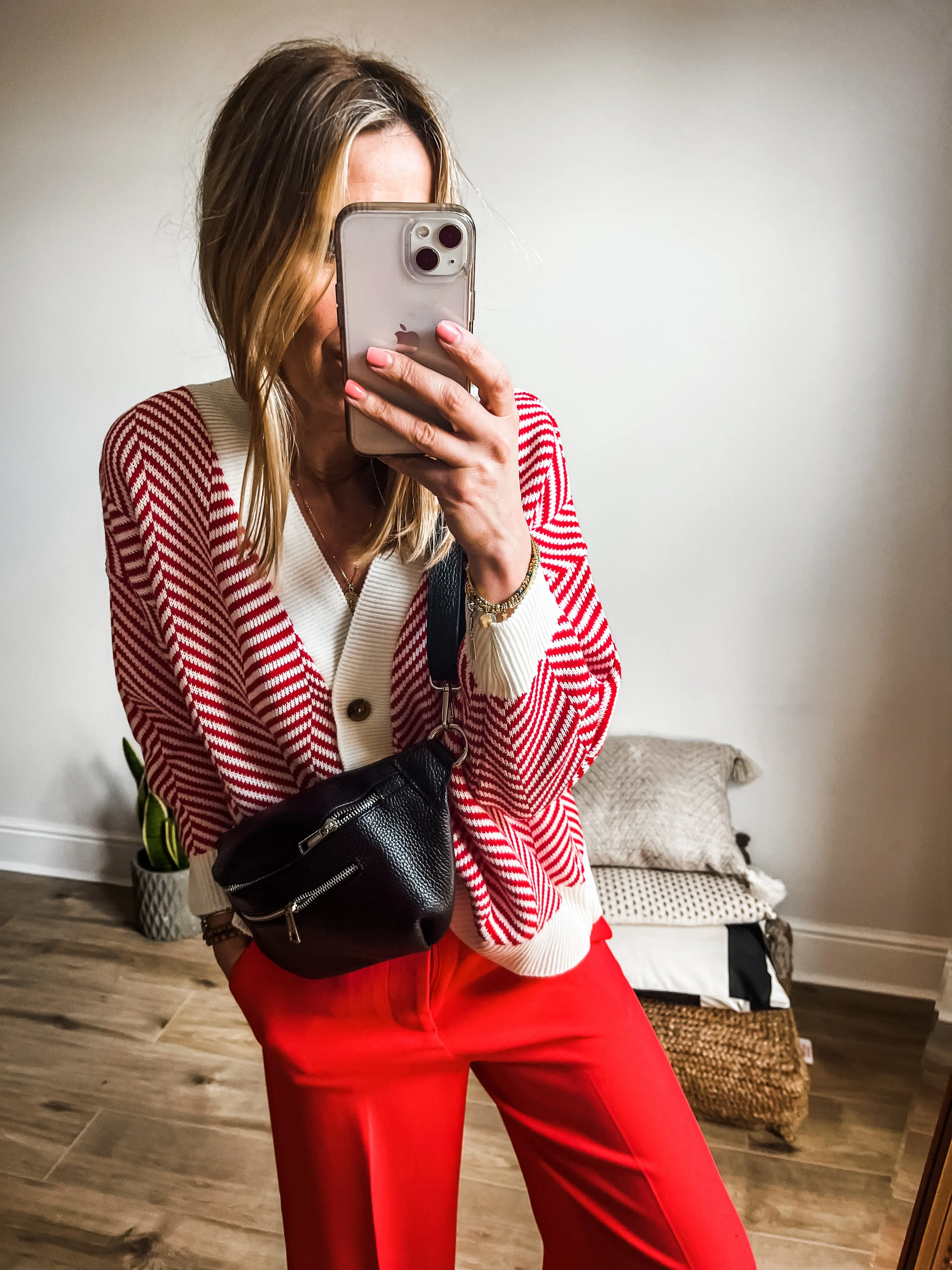 Leather Crossbody Bag With Purse