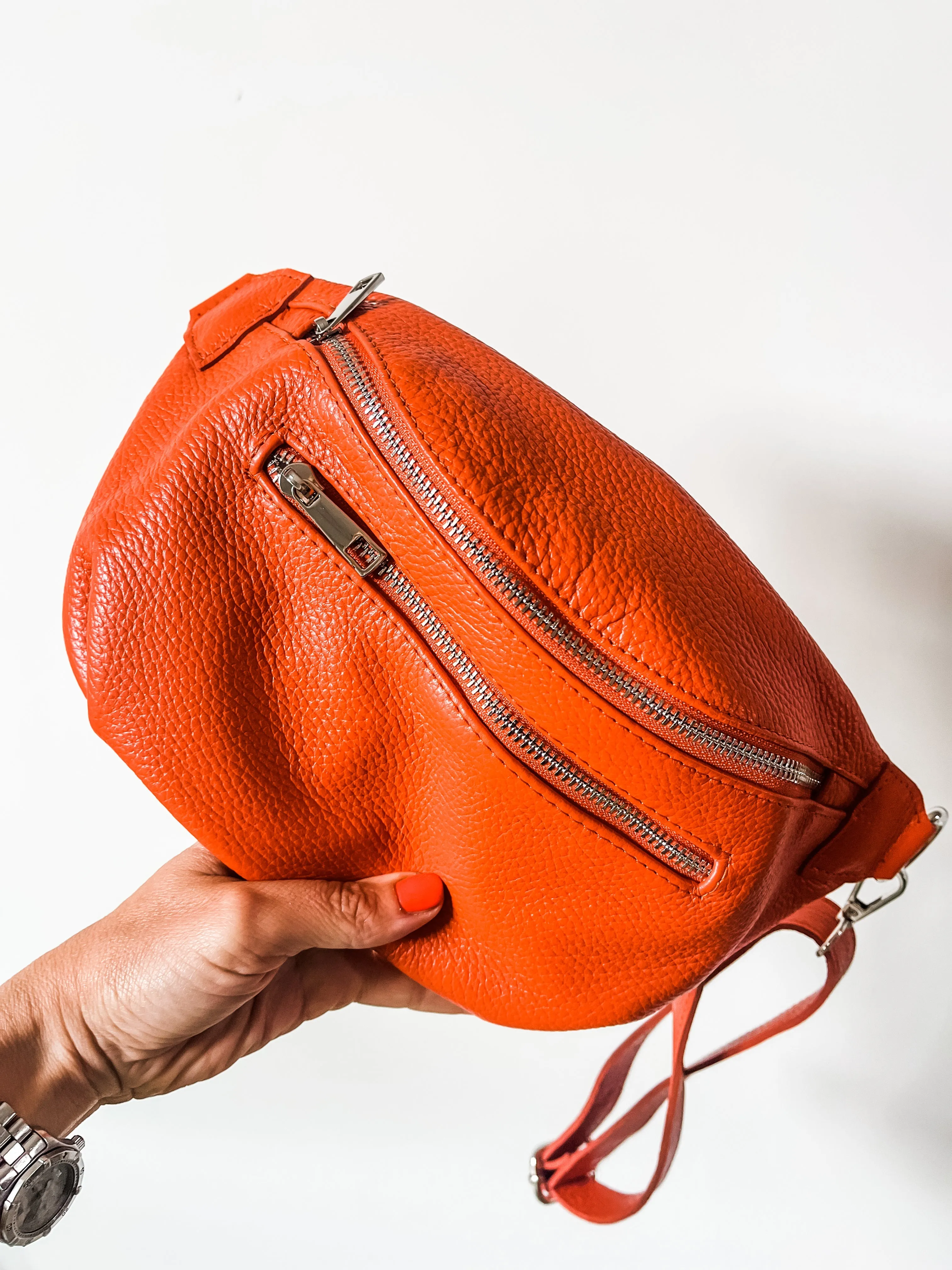 Leather Crossbody Bag With Purse
