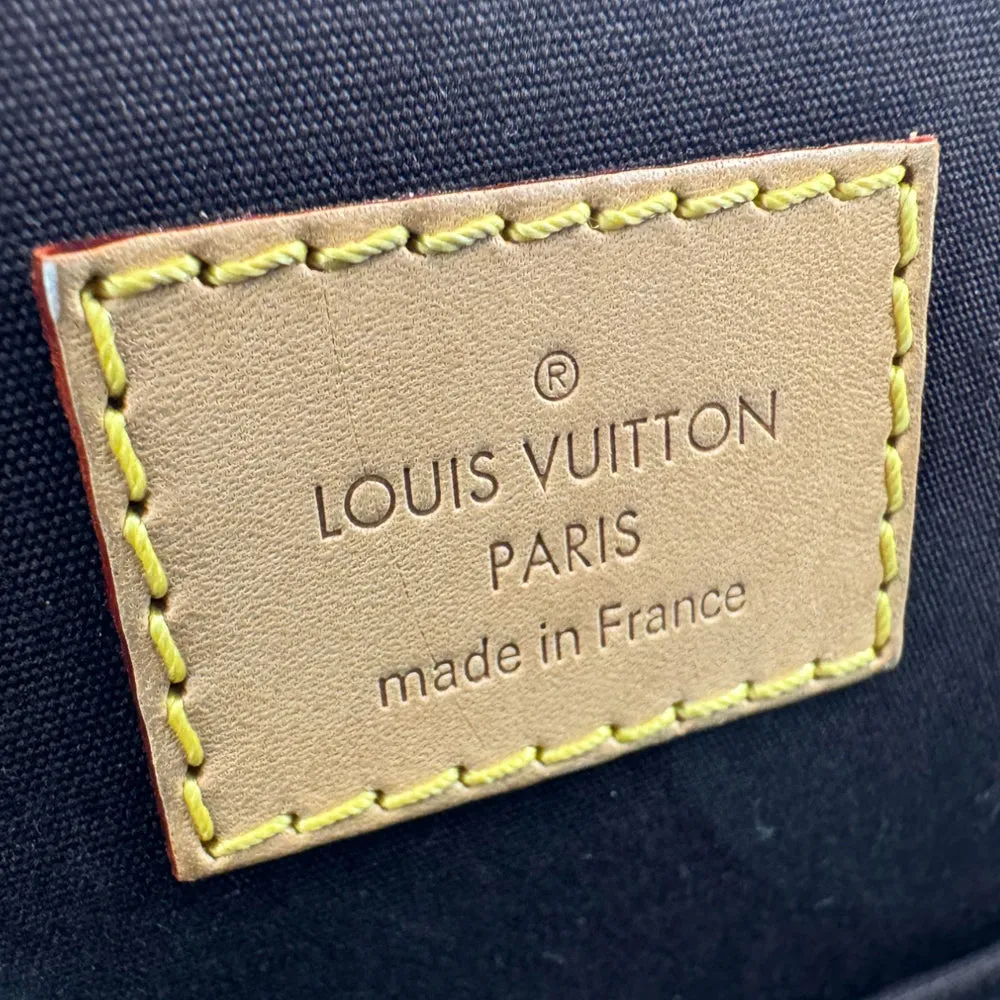LOUIS VUITTON Alma GM Burgundy Patent Leather Empreinte LHQ471
