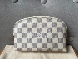 Louis Vuitton Cosmetic Pouch Damier Azur (RRP £405)