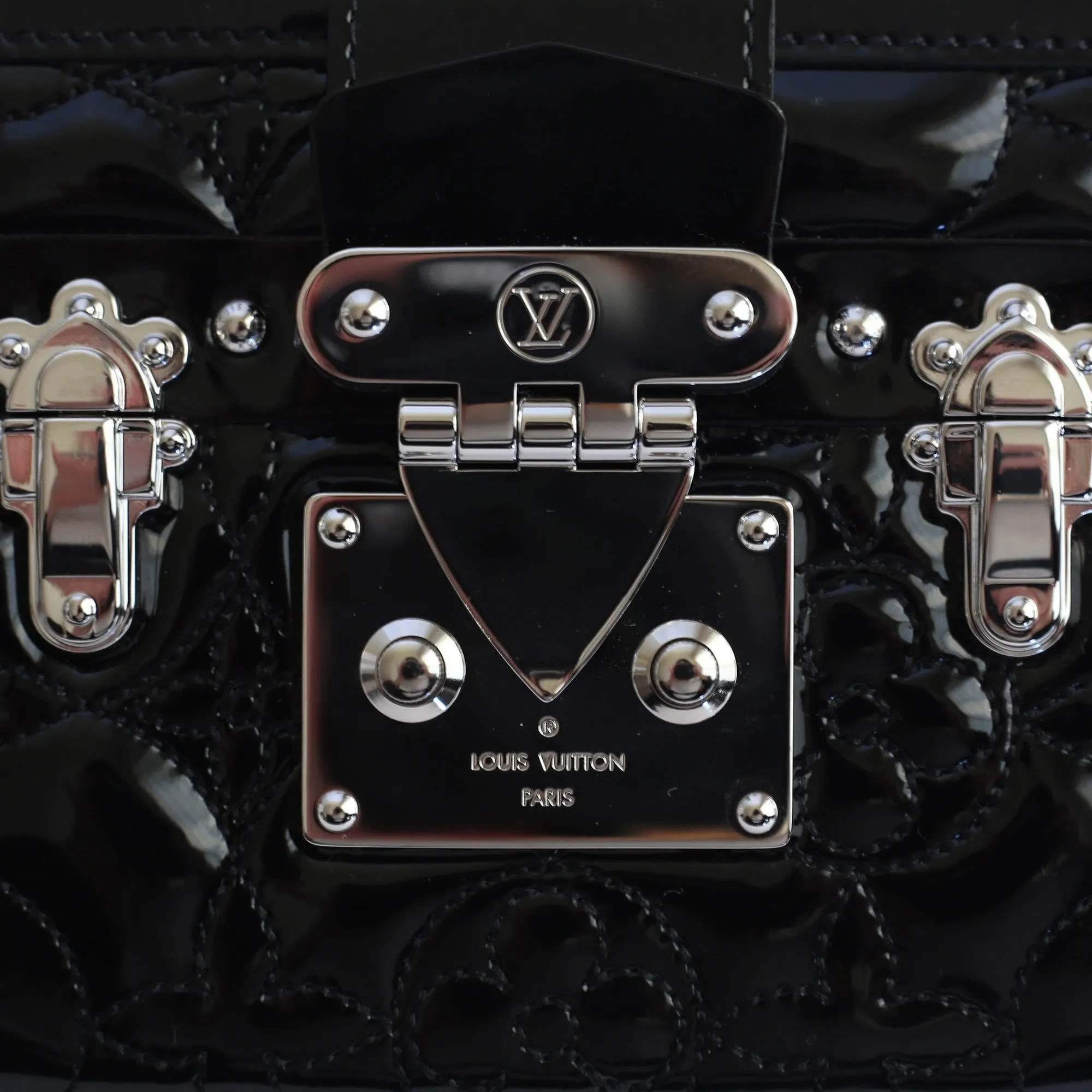 Louis Vuitton | Patent Leather Petite Malle | One Size