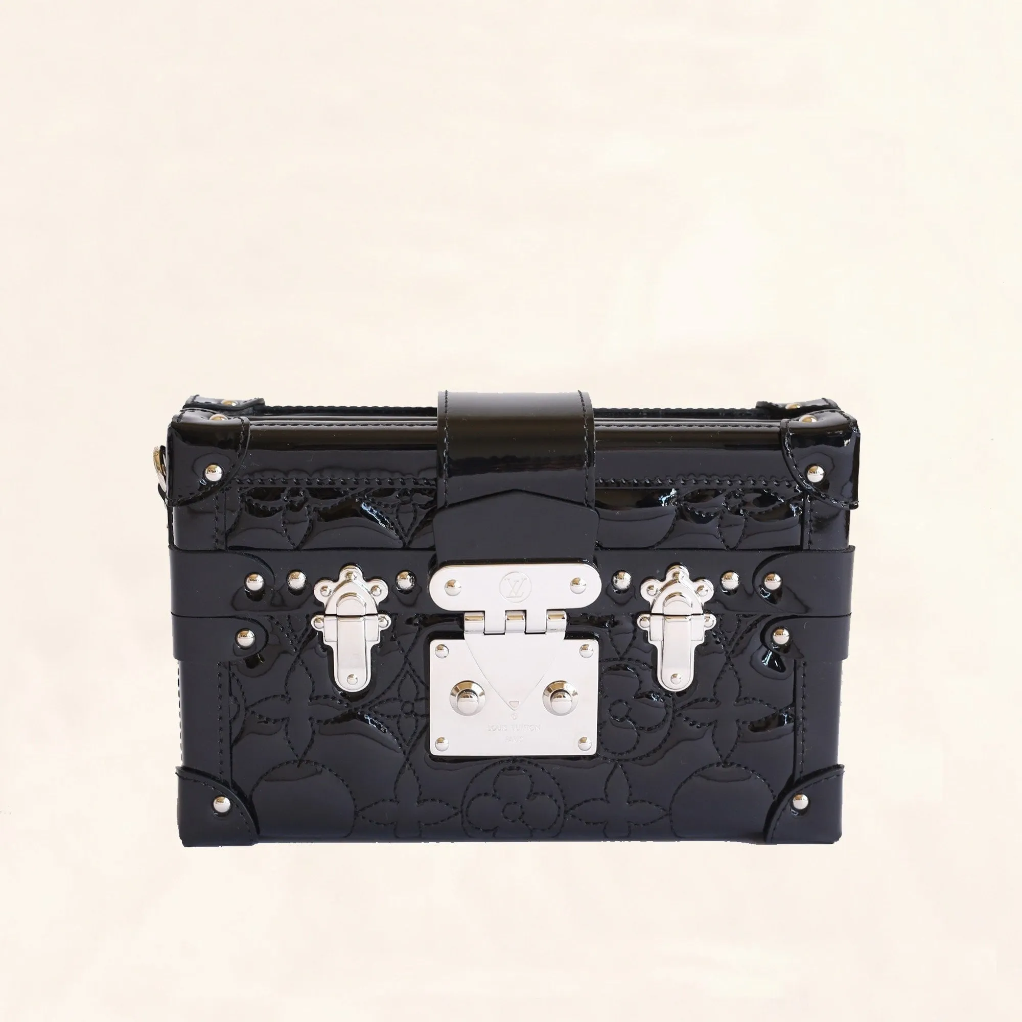 Louis Vuitton | Patent Leather Petite Malle | One Size