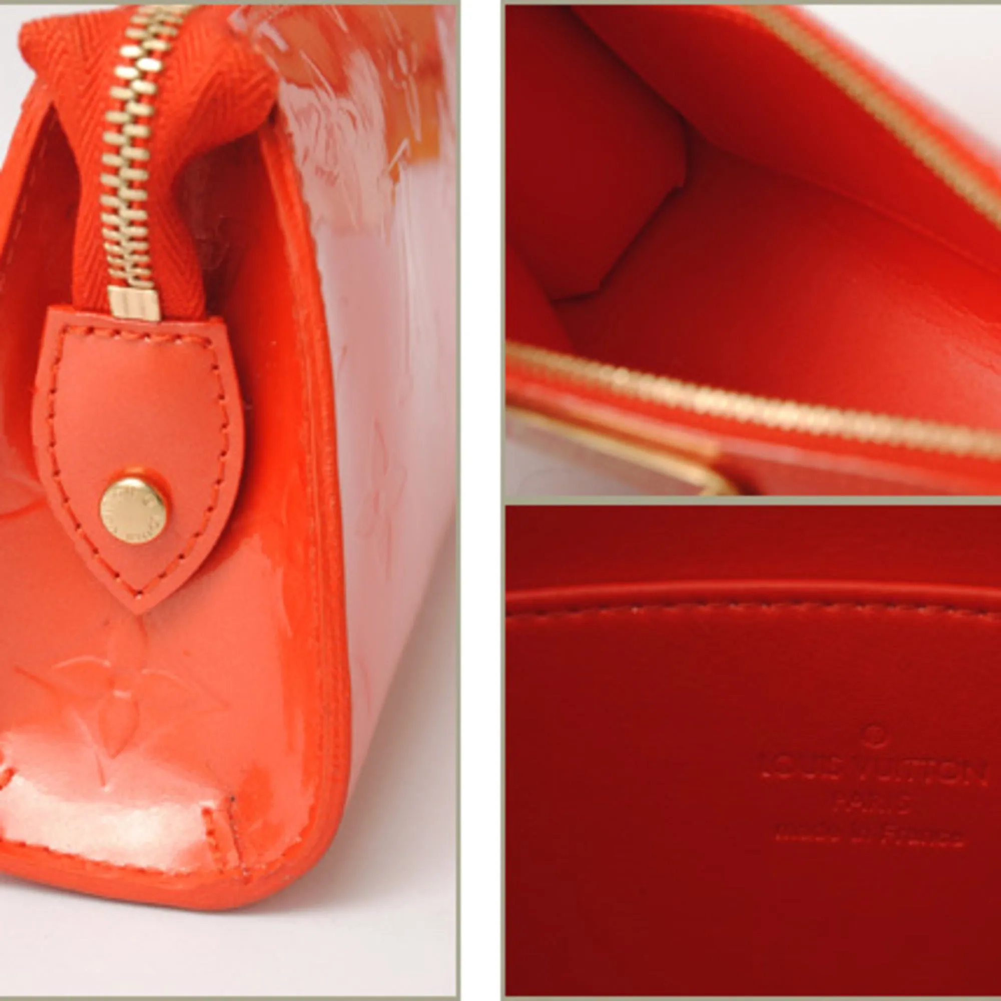 Louis Vuitton Pochette Patent Leather Clutch Bag ()