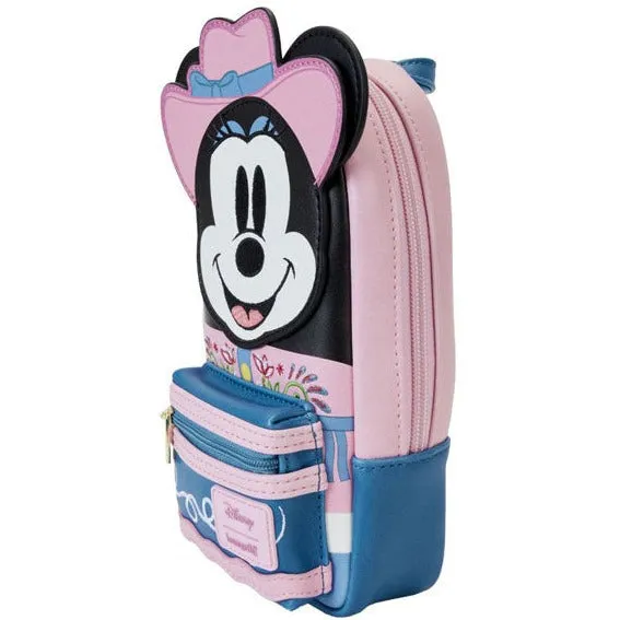 Loungefly - Disney - Western Minnie Mini Backpack Pencil Case