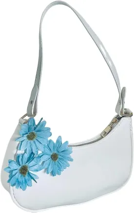 L'ouve Shoulder Bags for Women Cute Hobo Tote Handbag Under the Arm Purses Mini Clutch Purse with Zipper Closure 2024