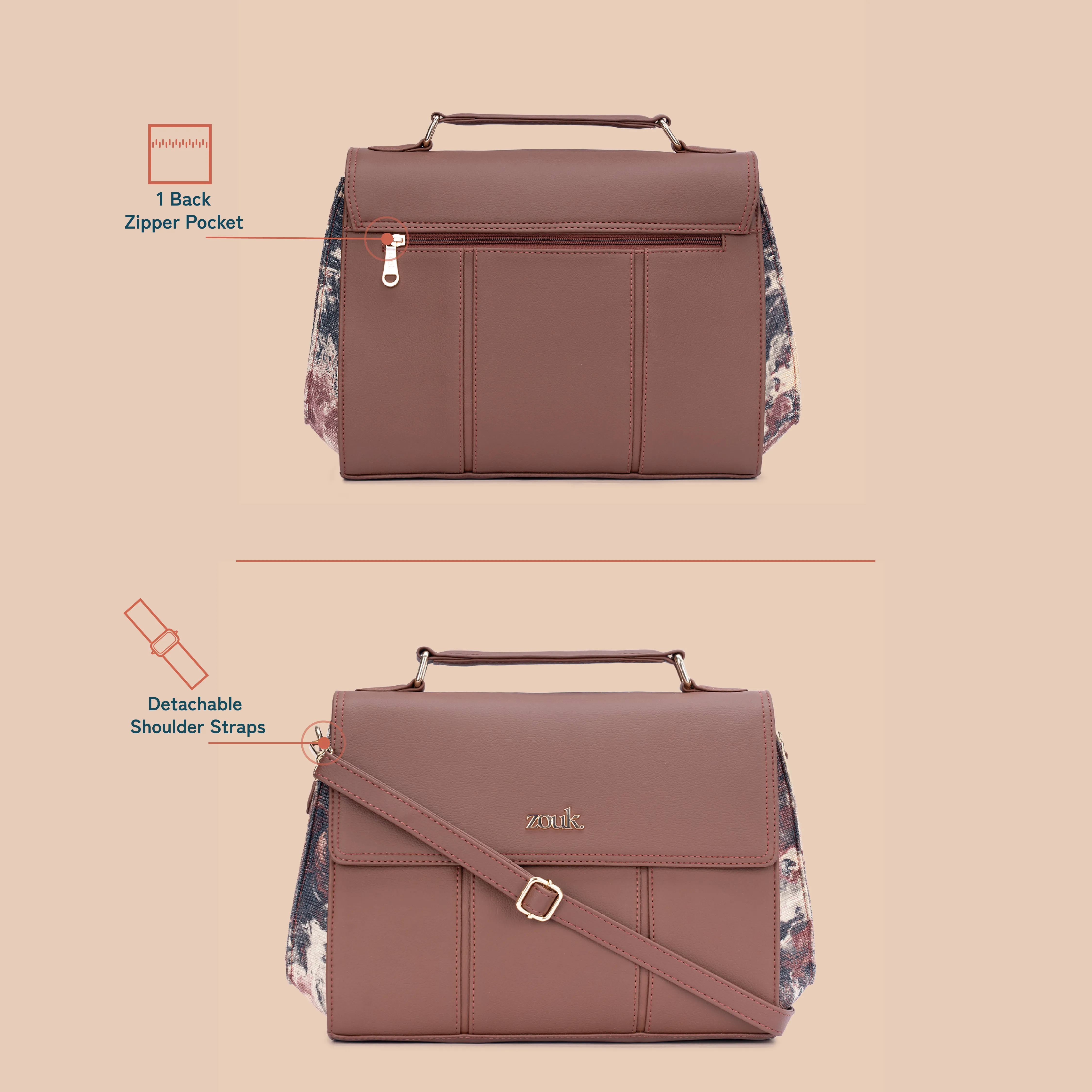 Malabar Cascades Rhea Kapoor Satchel Bag