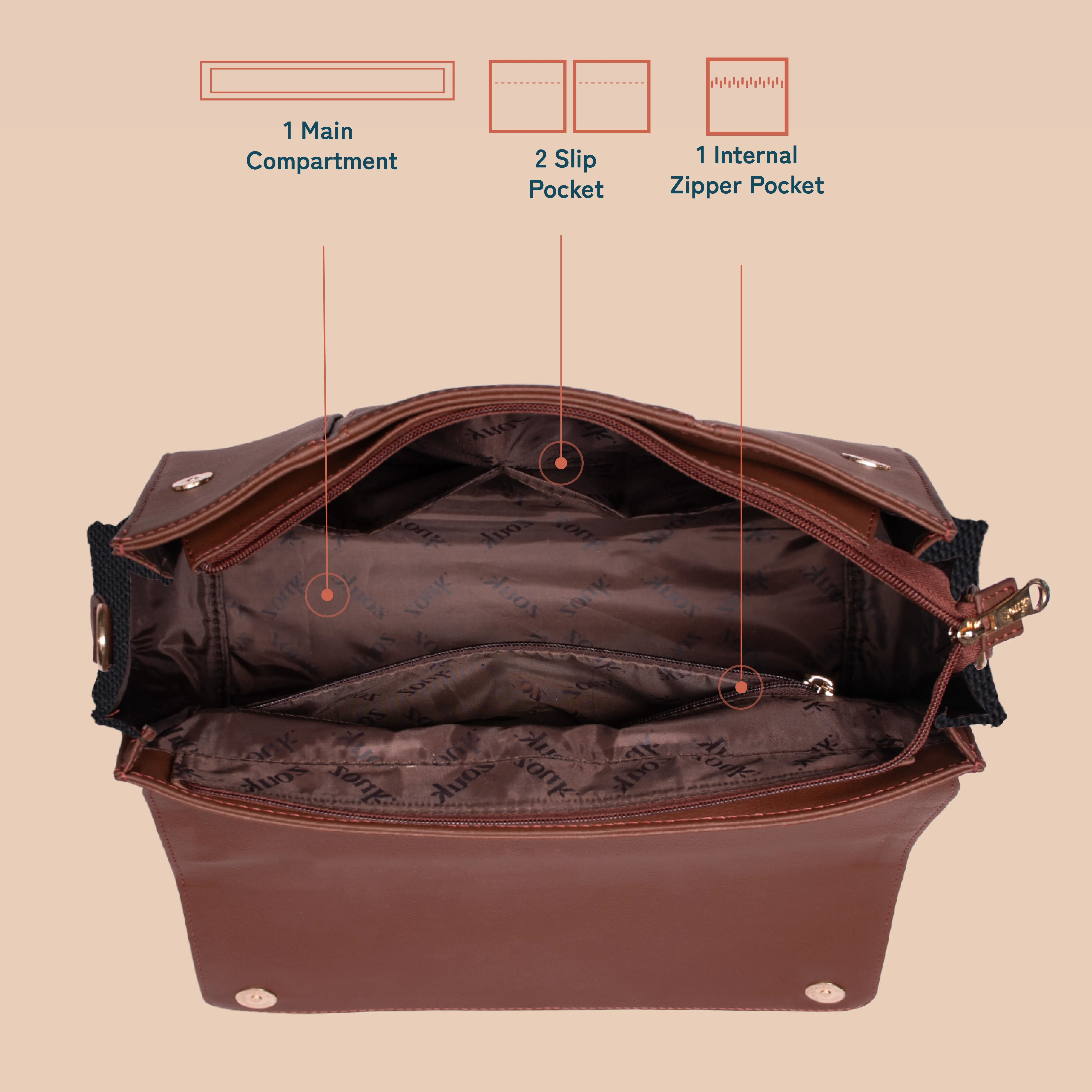 Malabar Cascades Rhea Kapoor Satchel Bag