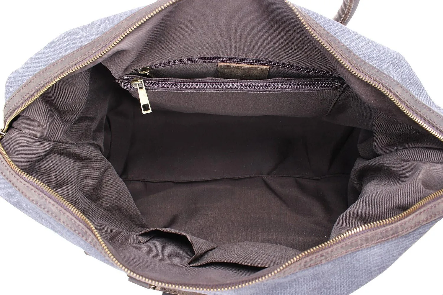 Men Travel Duffle Bag Weekend Bags Canvas Leather Gym Luggage Tote Women Large Overnight Handbag