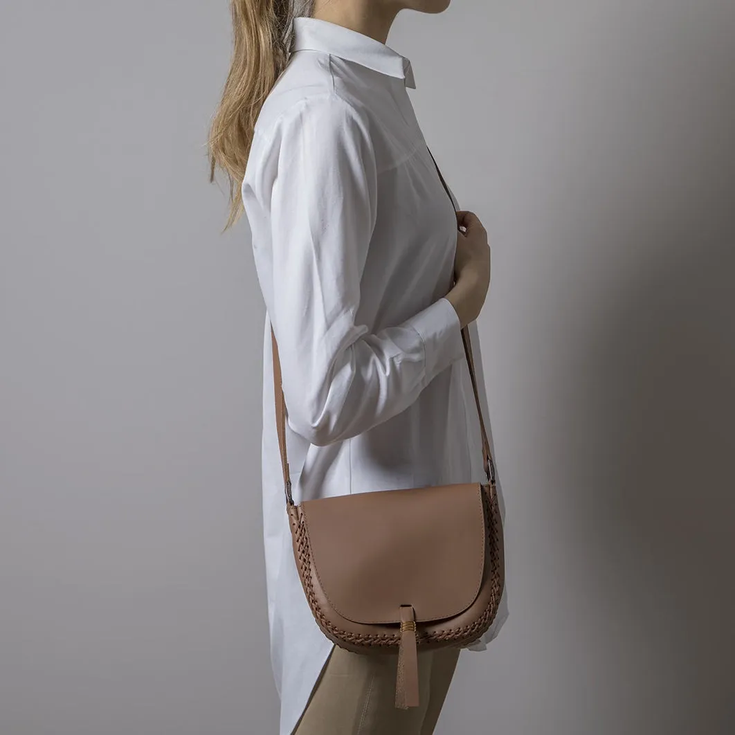 MESSENGER LEATHER |  TAN