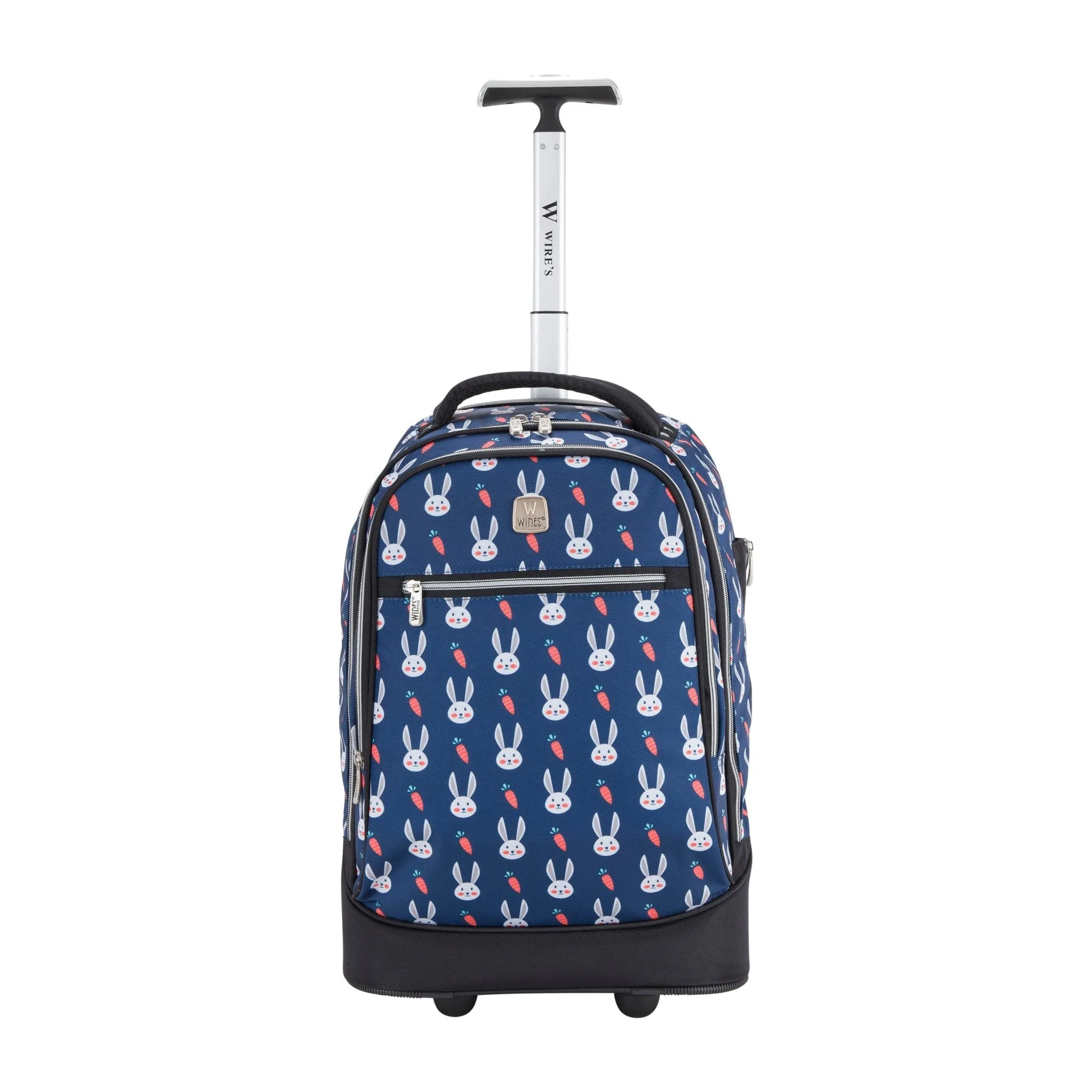 Mini Wheel School Bags Trolly Set of 3pcs Bunny Blue
