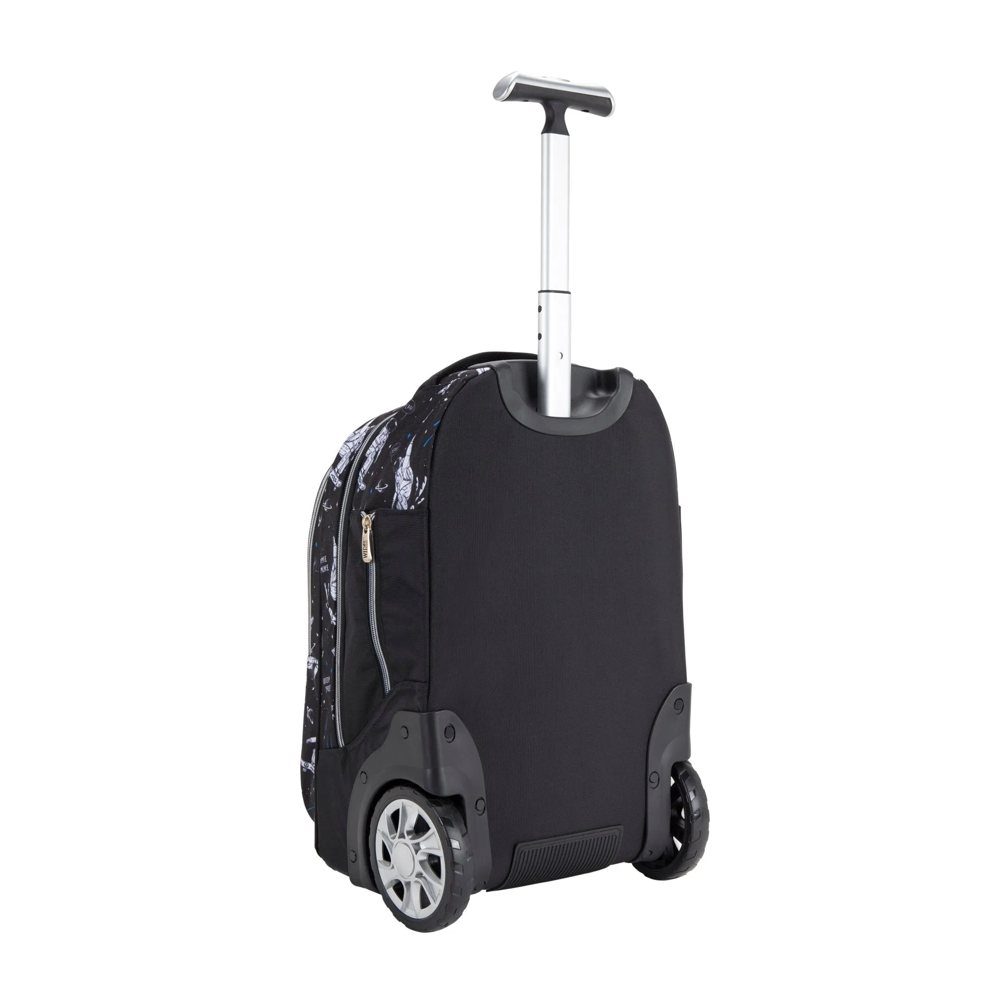 Mini Wheel School Bags Trolly Set of 3pcs Space Skate