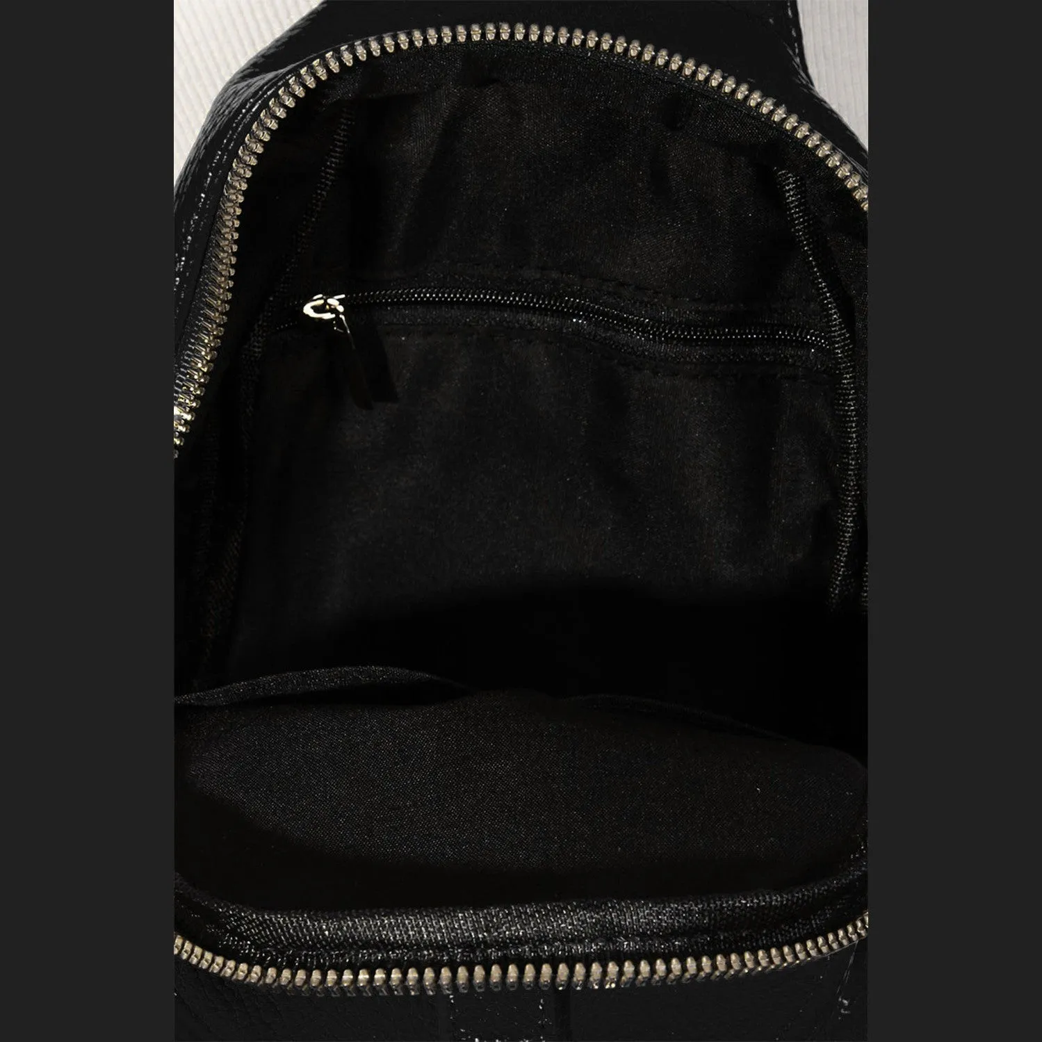 Single Strap Faux Leather Sing Bag