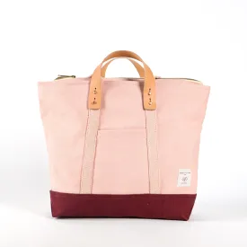 Small Zipper Tote | Pink Plum