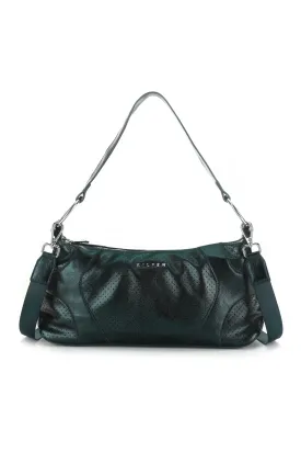 STELLA SHOULDER BAG - DARK GREEN
