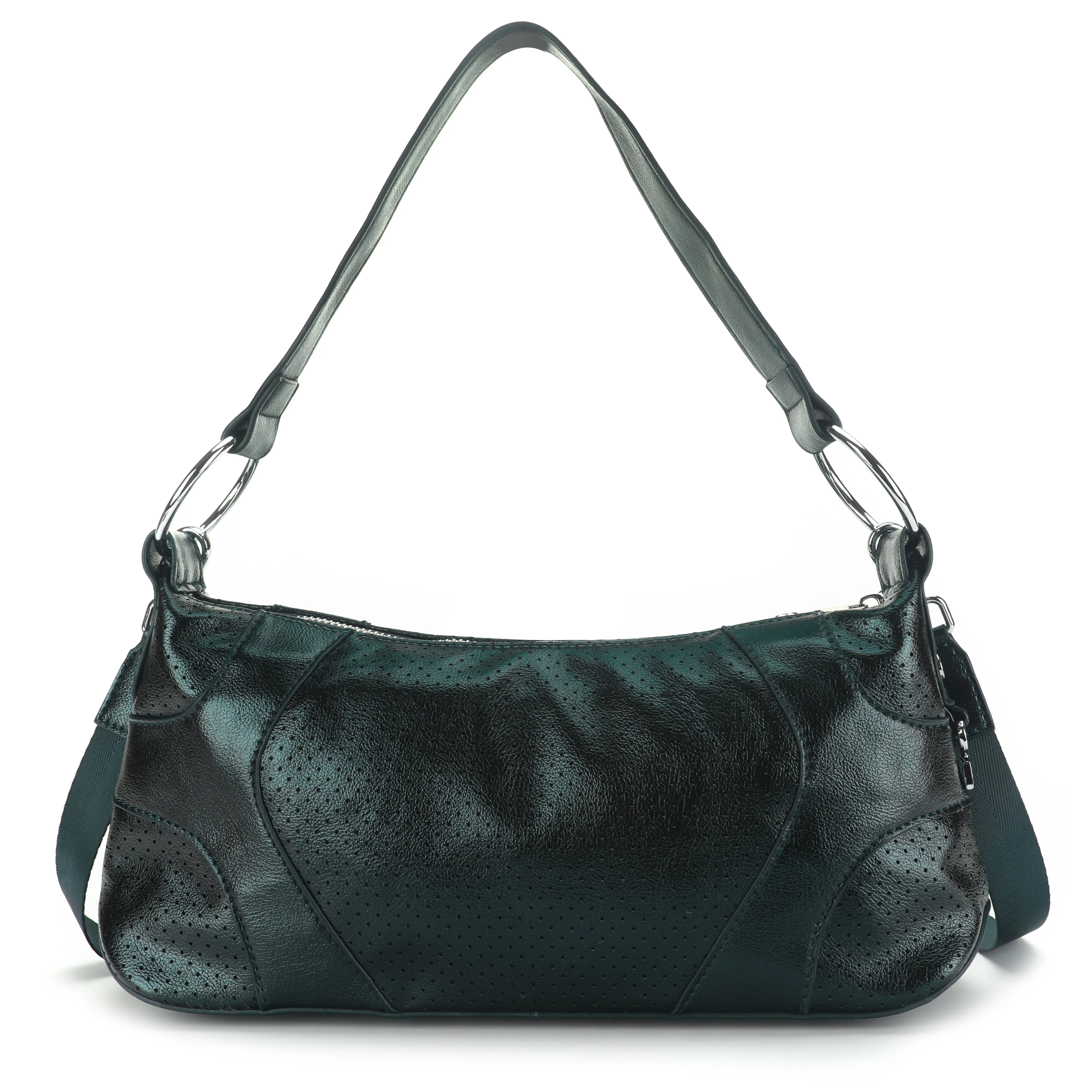 STELLA SHOULDER BAG - DARK GREEN