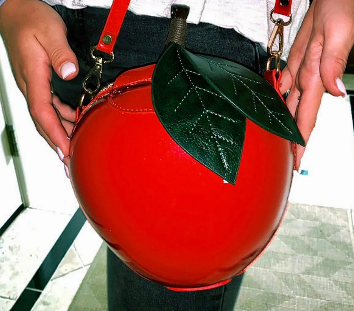 “Take A Bite” Apple Purse