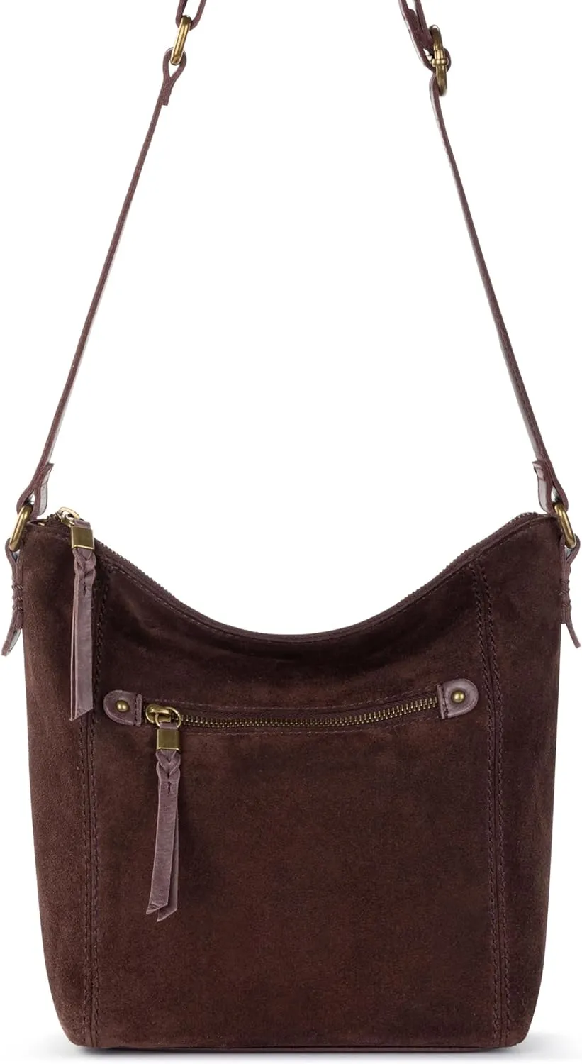 The Sak Ashland Crossbody Purse - Women's Leather Handbag For Everyday & Travel - Cross Body With Adjustable Shoulder Strap
