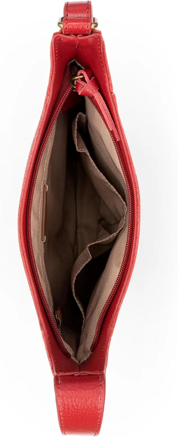The Sak De Young Crossbody Purse - Premium Leather Women's Handbag for Everyday & Travel - Cross Body Bag With Zipper