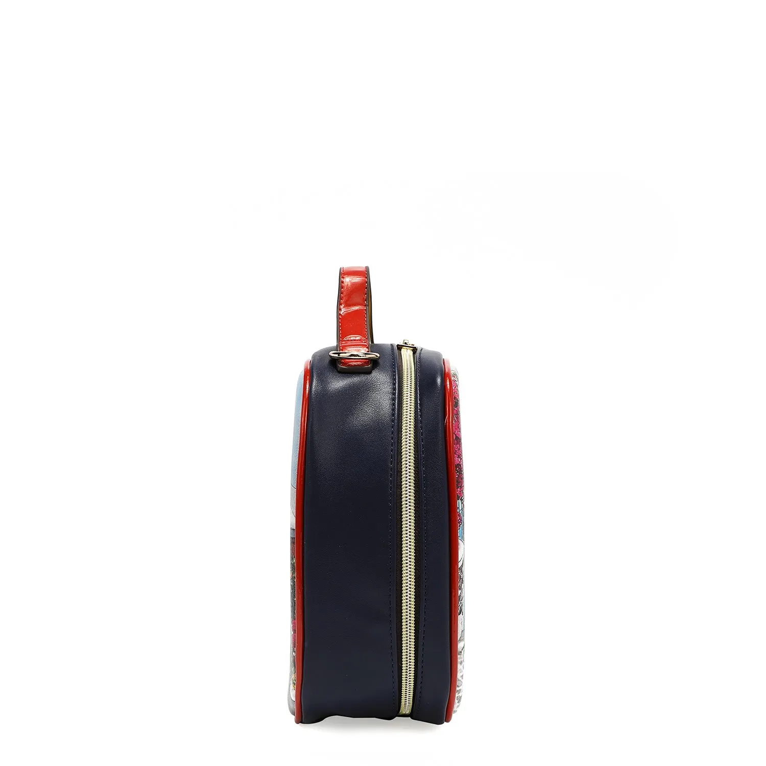 TRAVEL HANDBAG WITH POUCH SET