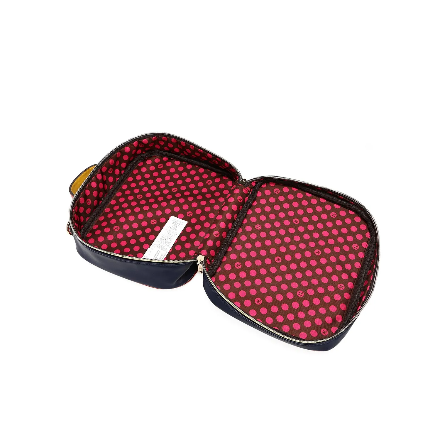 TRAVEL HANDBAG WITH POUCH SET