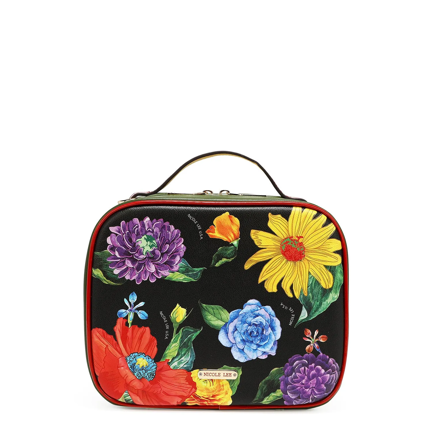 TRAVEL HANDBAG WITH POUCH SET