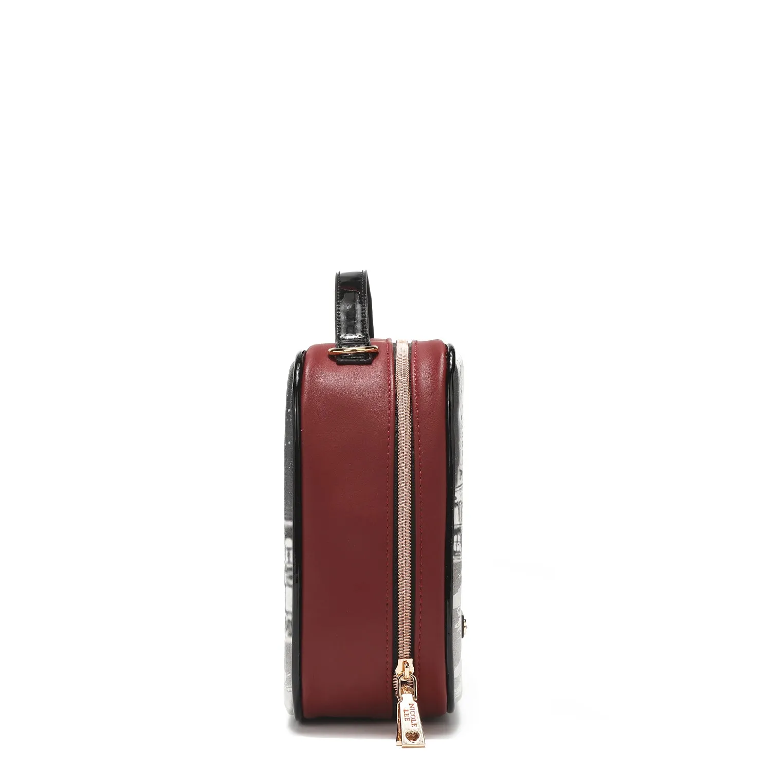 TRAVEL HANDBAG WITH POUCH SET
