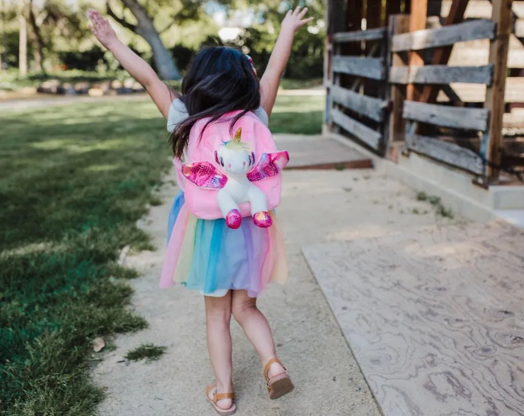 Unicorn Plush Mini Backpack