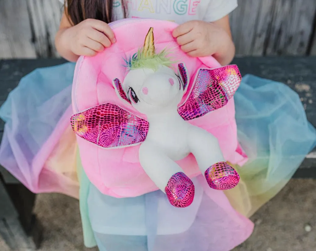 Unicorn Plush Mini Backpack