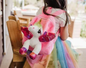 Unicorn Plush Mini Backpack