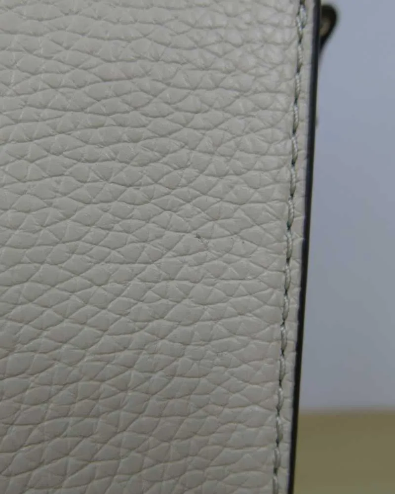 Valerie Medium Pebbled Leather Satchel