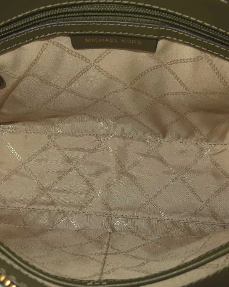 Valerie Medium Pebbled Leather Satchel
