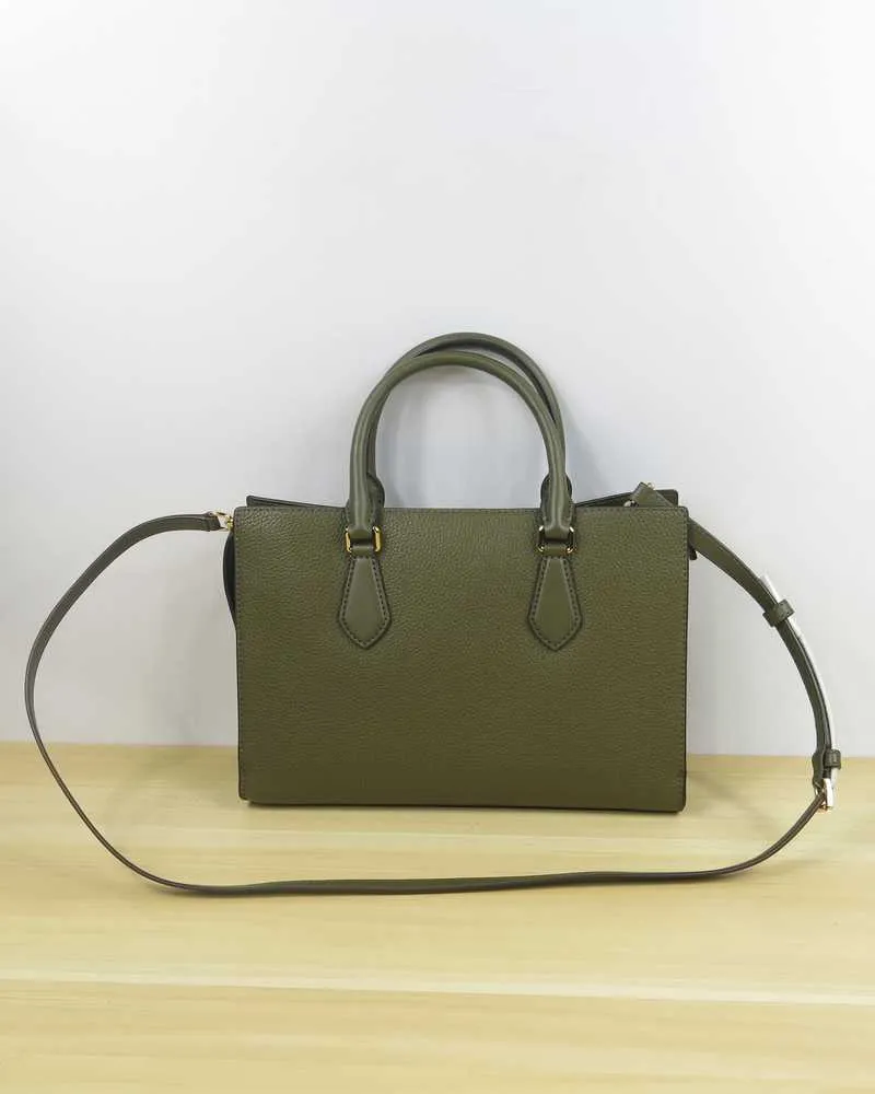Valerie Medium Pebbled Leather Satchel