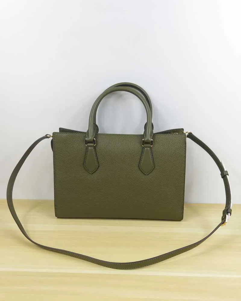 Valerie Medium Pebbled Leather Satchel