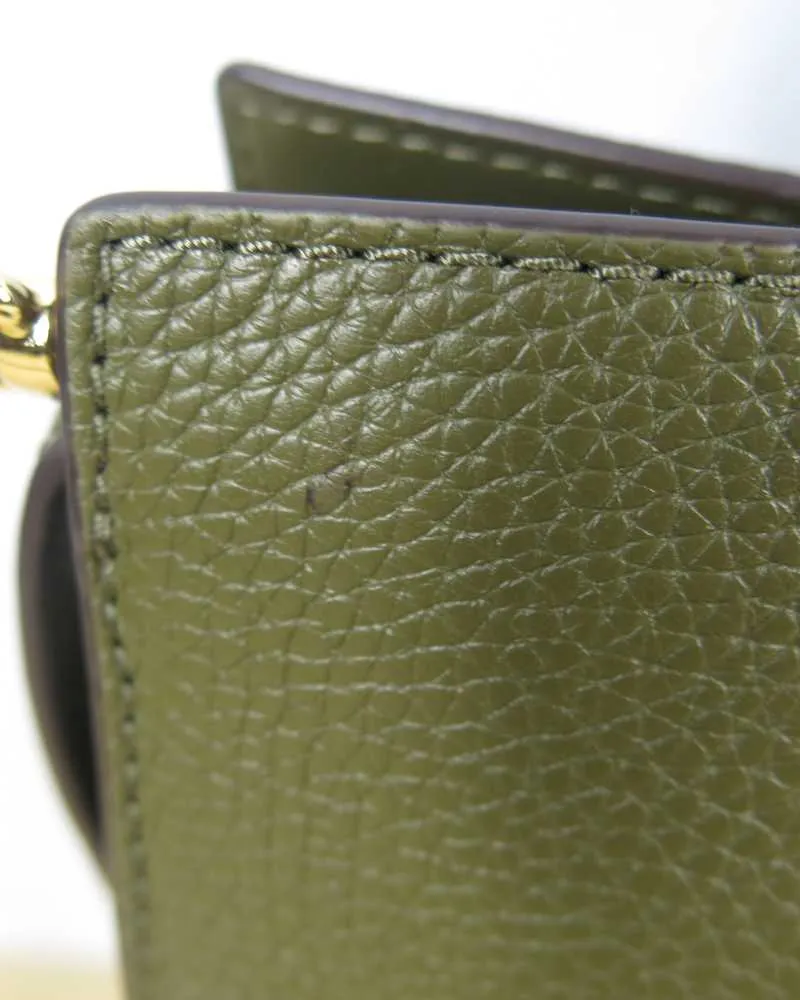 Valerie Medium Pebbled Leather Satchel