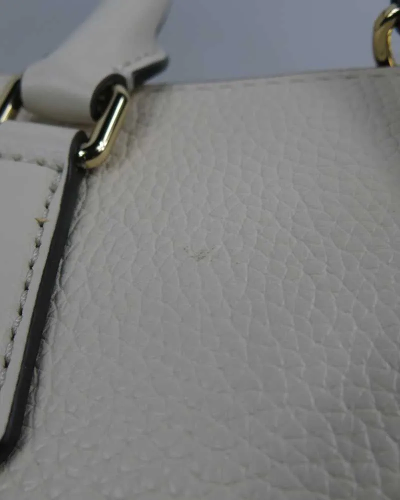 Valerie Medium Pebbled Leather Satchel