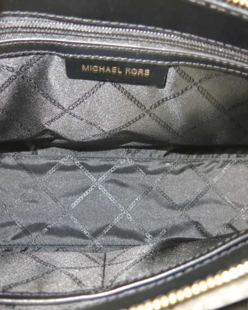 Valerie Medium Pebbled Leather Satchel