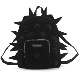 Velvet Spiked Mini Backpack