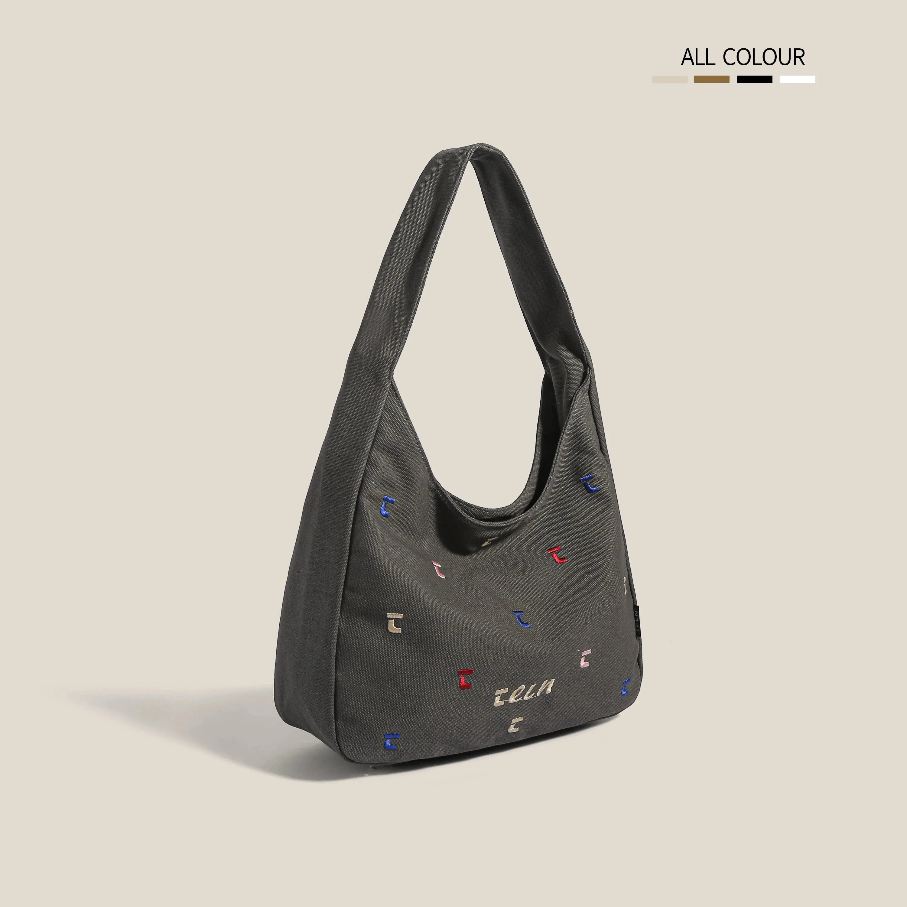 Versatile Large Capacity Canvas Shoulder Bag