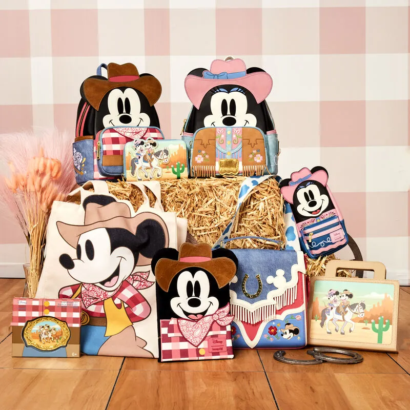 Western Minnie Mouse Cosplay Mini Backpack by Loungefly