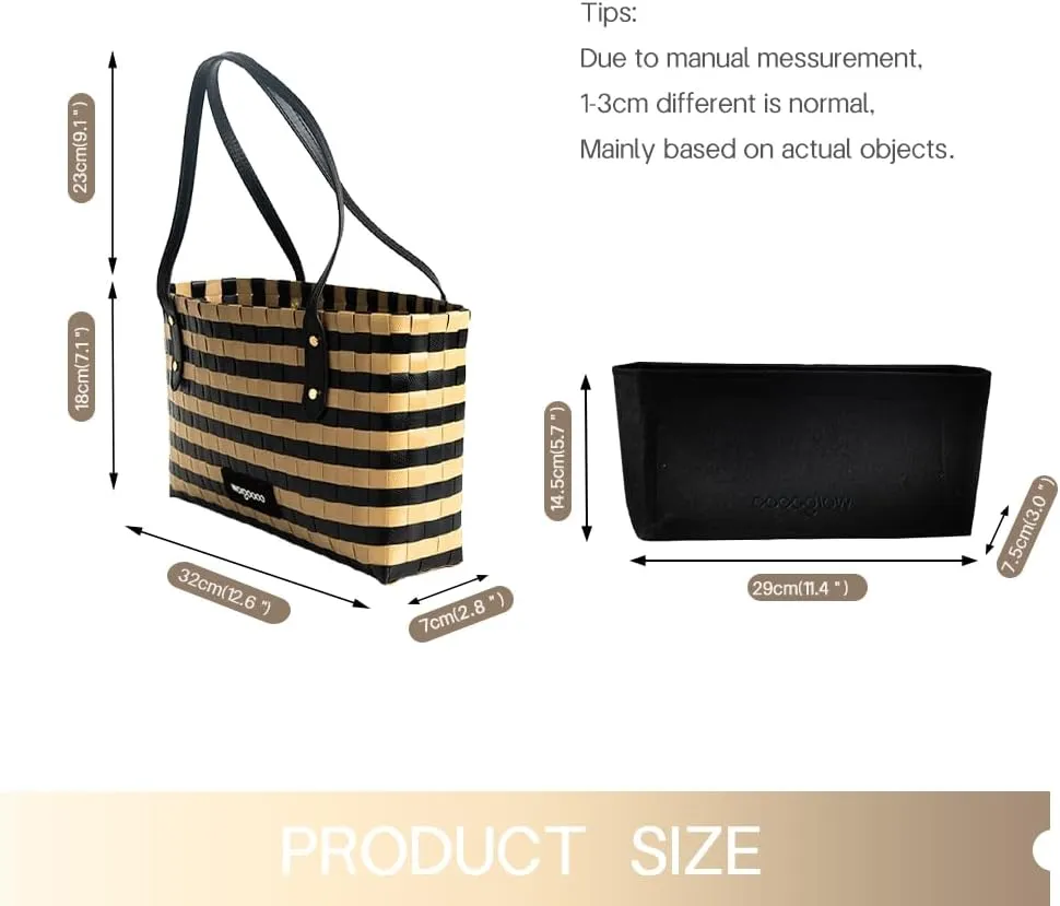 Women's Woven BagPP eco-Friendly Bag,Trendy Travel BagHandbagTop-HandleShoulder Bags