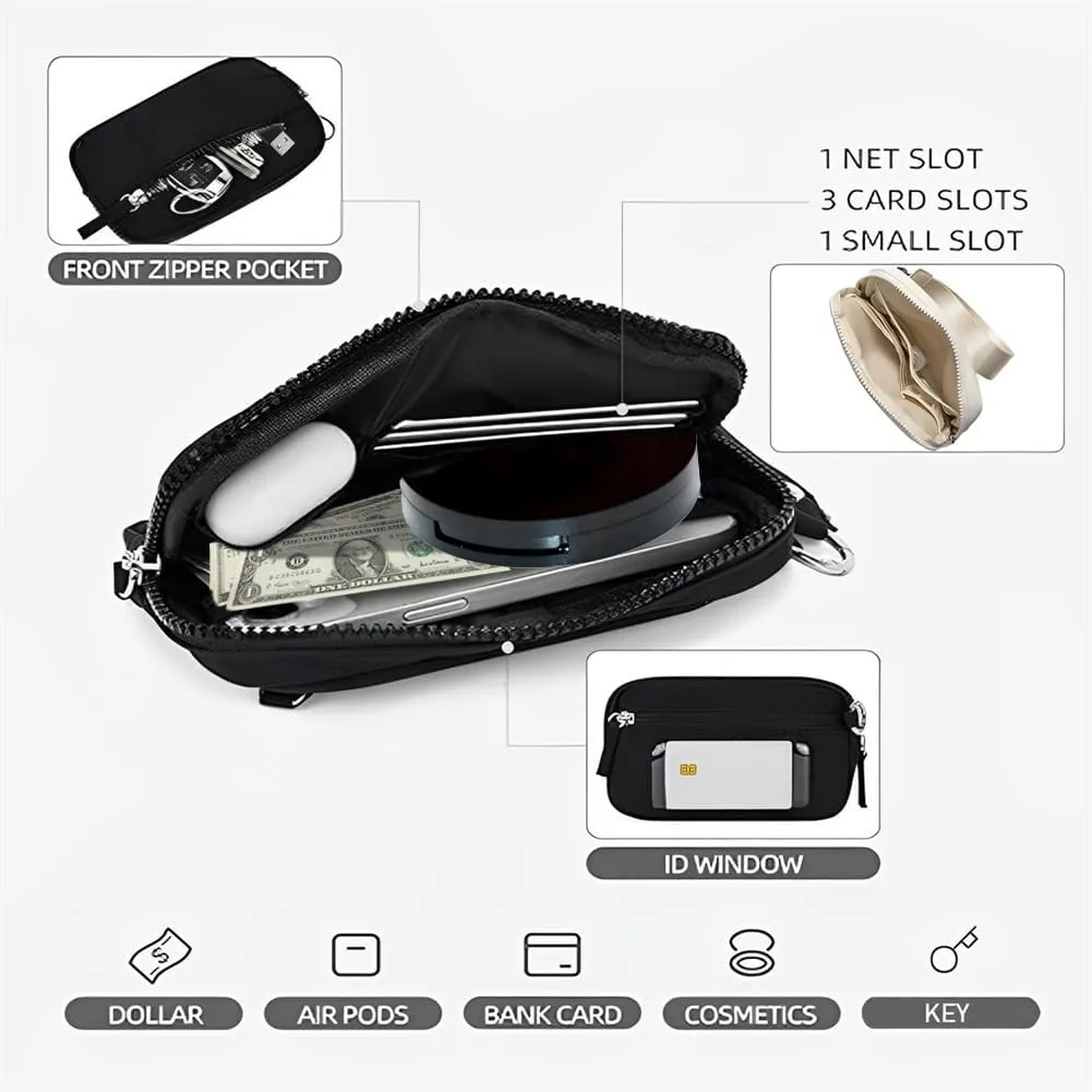 Wristlet Wallets for Women Keychain Wallet with 3 Zipper Purse for Credit Card Holder Wristlet Zip Mini Pouch