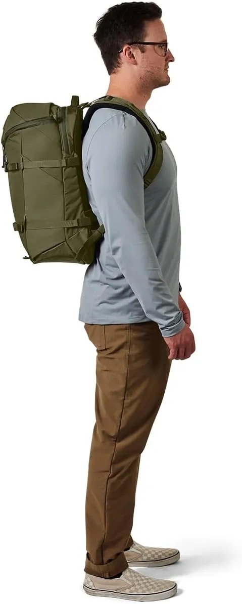 YETI Ranchero Backpack 27L, All-Day Utility Pack, Structured and Durable, Olive