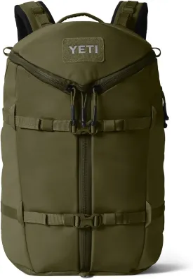 YETI Ranchero Backpack 27L, All-Day Utility Pack, Structured and Durable, Olive
